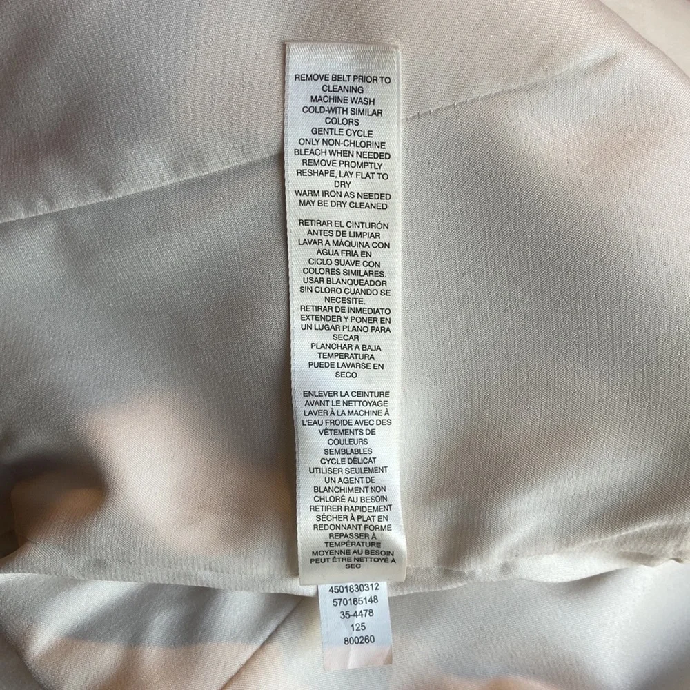 WHBM Belted Fit-And-Flare Dress - Picture 11 of 11